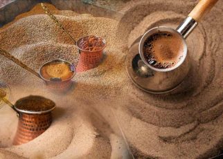 Kumda Türk Kahvesi Yapımı, Kumda Kahve Yapımı, Kumda Kahve Nedir
